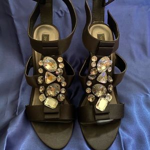 Black satin heals